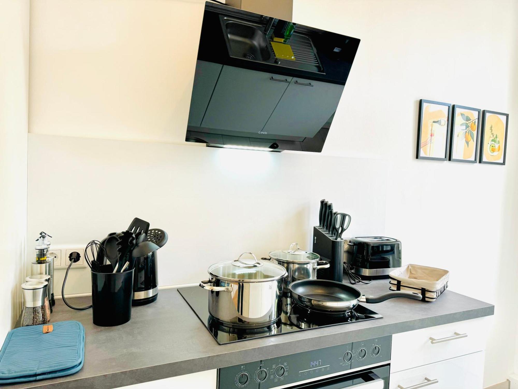 E&K Living - Design Apartments - Netflix - Audi - In Village - Free Parking Ingolstadt Dış mekan fotoğraf